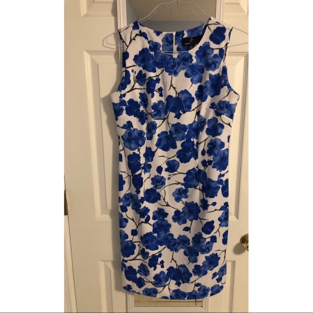 Floral fitted dress